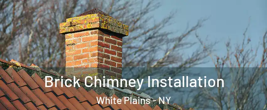  Brick Chimney Installation White Plains - NY