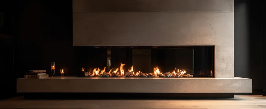 Gas Fireplace Ember Bed Design Services in White Plains, New York