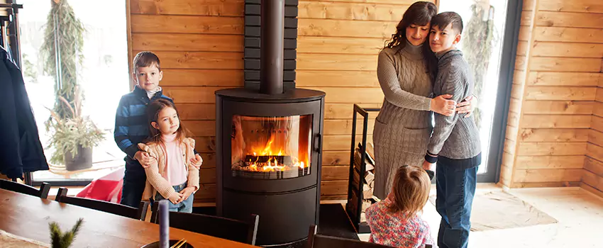 Morso Cast Iron Fireplace Insert Installation in White Plains, New York