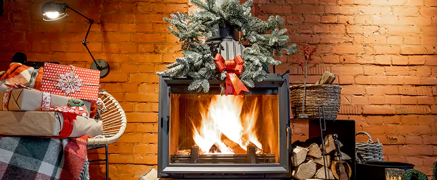 Travis Industries Linear Gas Fireplace Installation in White Plains, New York