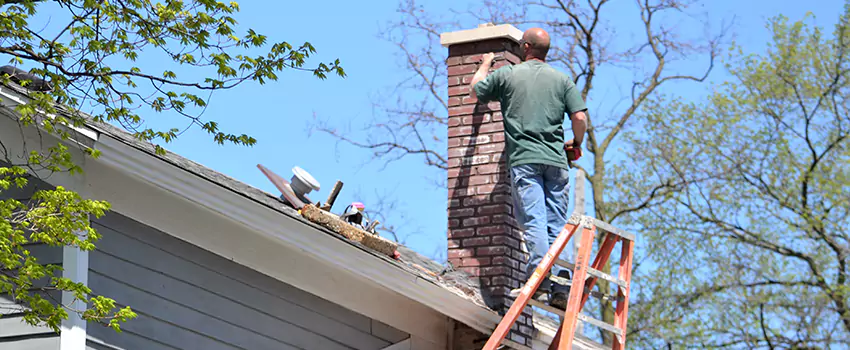 Vinyl and PVC Chimney Flashing Installation in White Plains, NY
