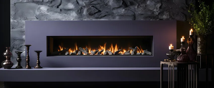 Ember Bed for Ventless Gas Fireplace in White Plains, NY